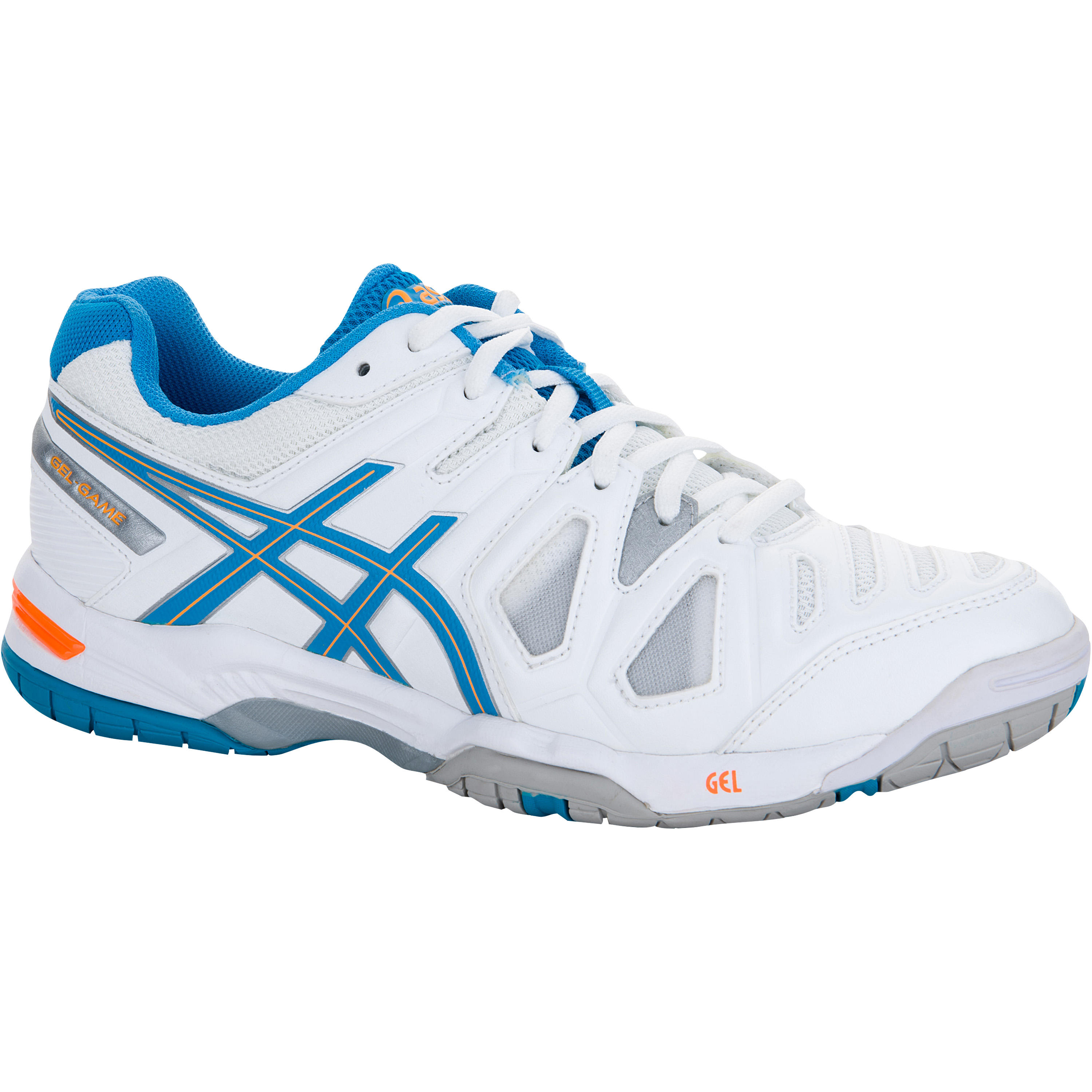 Gel Game 15 Women s Tennis Shoes Blue Decathlon