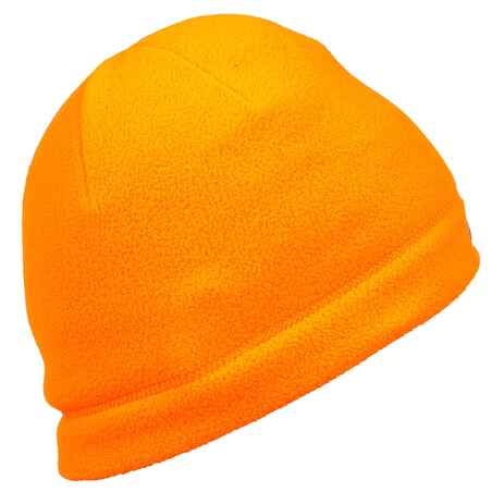 Gerai matoma megzta kepurė „100“, oranžinė