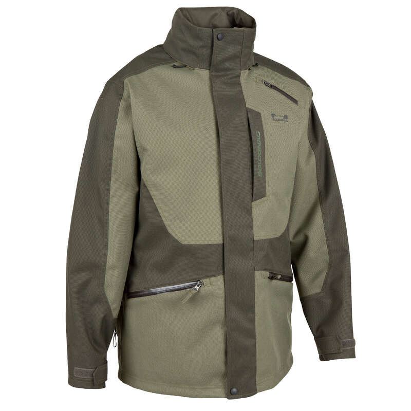 REINFORCED WARTERPROOF CLOTHING Shooting and Hunting - SUPERTRACK 300 WATERPROOF JACKET SOLOGNAC - Hunting and Shooting Clothing