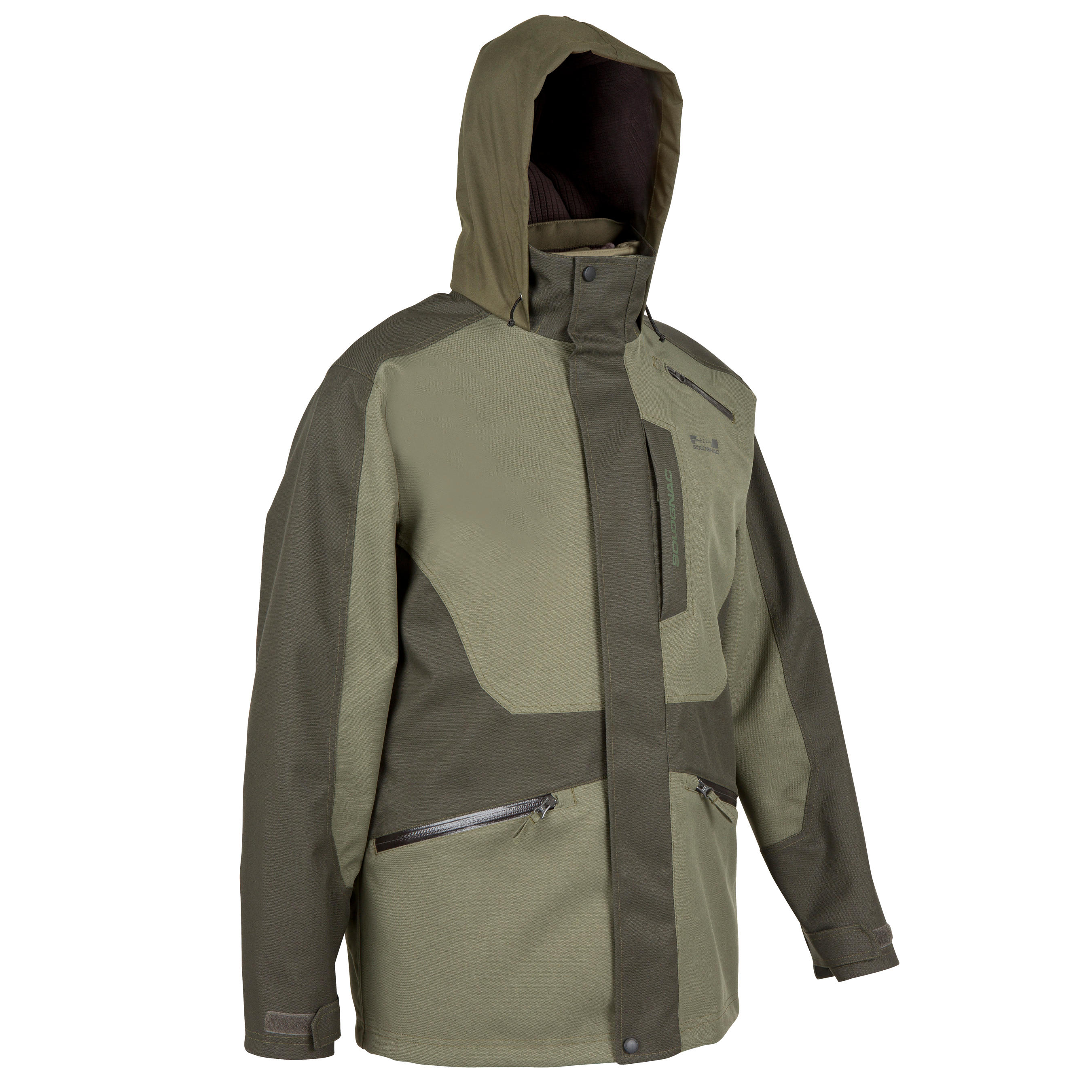 Hunting Waterproof Stalking Jacket Supertrack 300 - Green 6/21