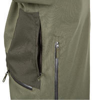 VESTE TRAQUE CHASSE SUPERTRACK 300 IMPERMEABLE VERT