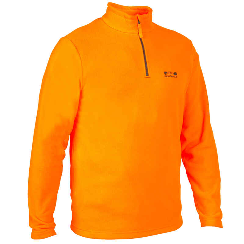 High Vis Shooting Fleece 100 - Neon Orange - Decathlon