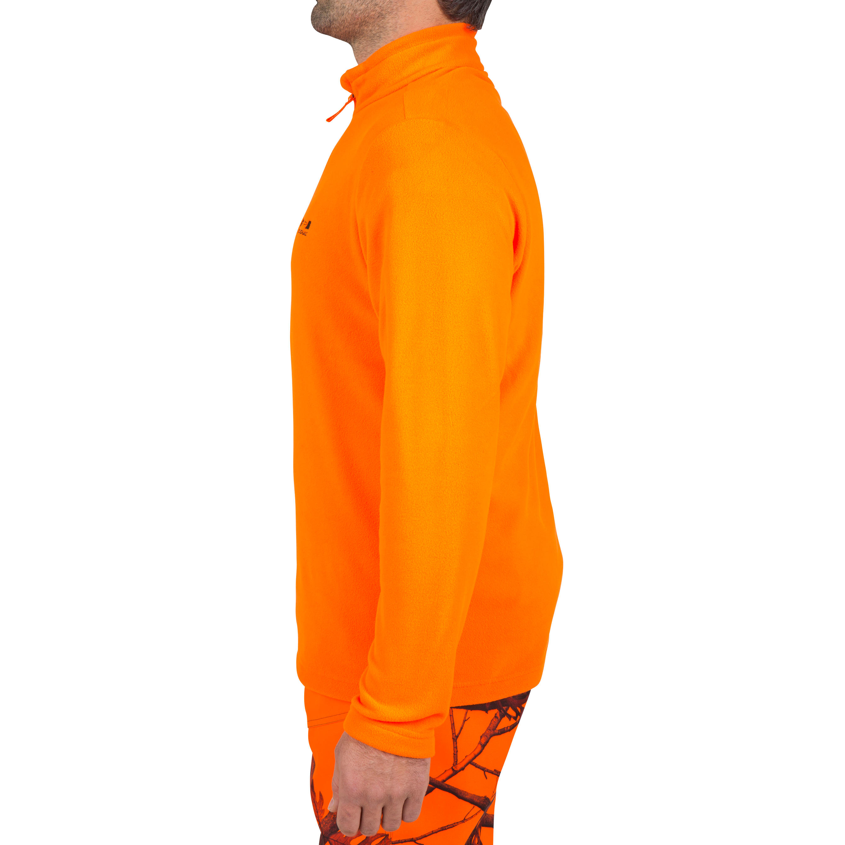 High Vis Shooting Fleece 100 - Neon Orange 4/9