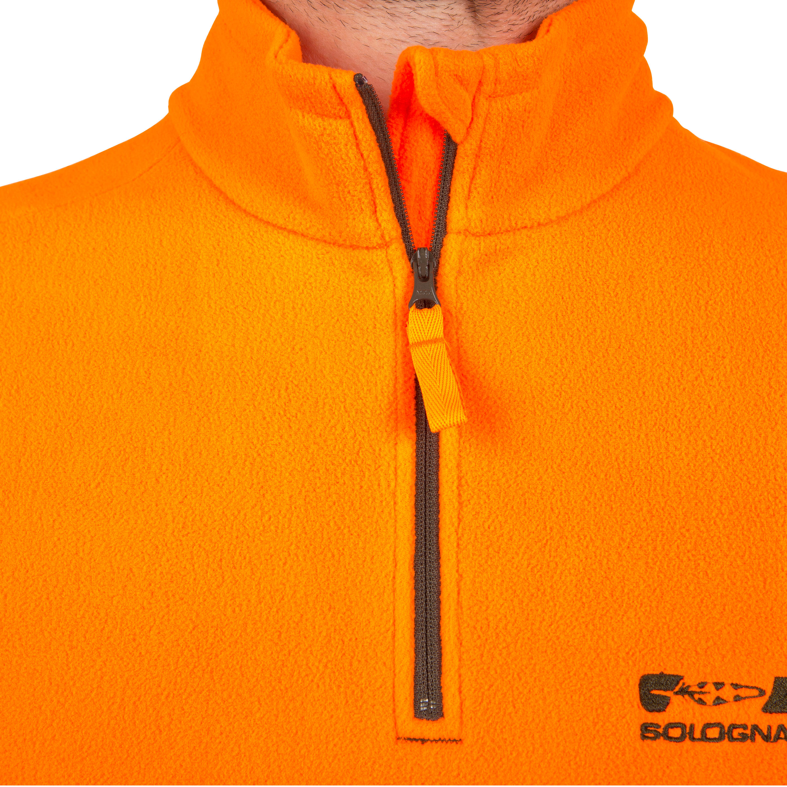 High Vis Shooting Fleece 100 - Neon Orange 7/9