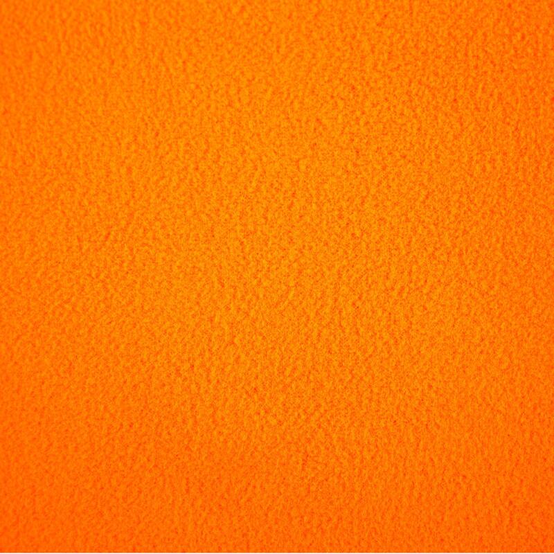 Polaire chasse 100 orange fluo
