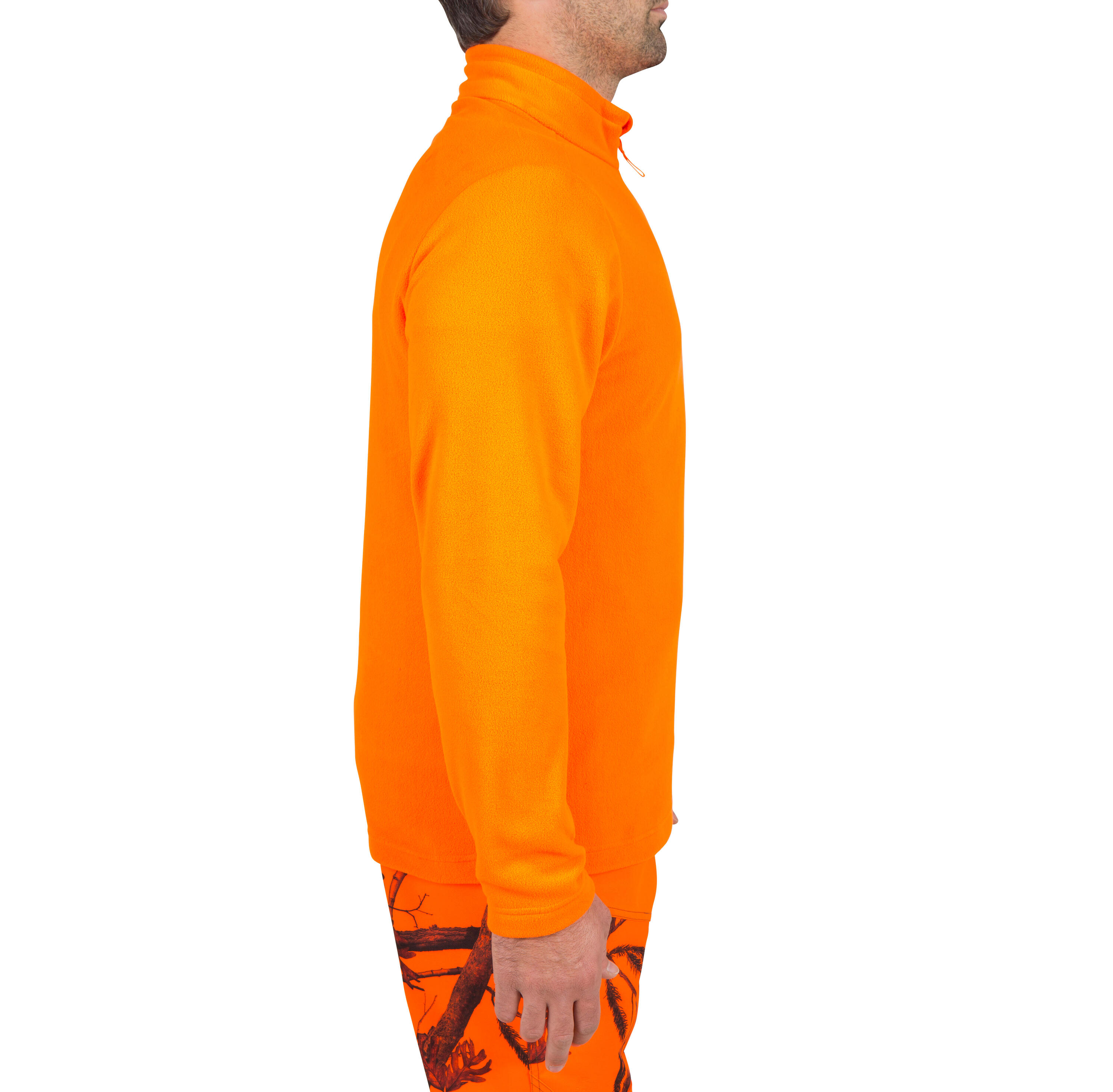 High Vis Shooting Fleece 100 - Neon Orange 5/9