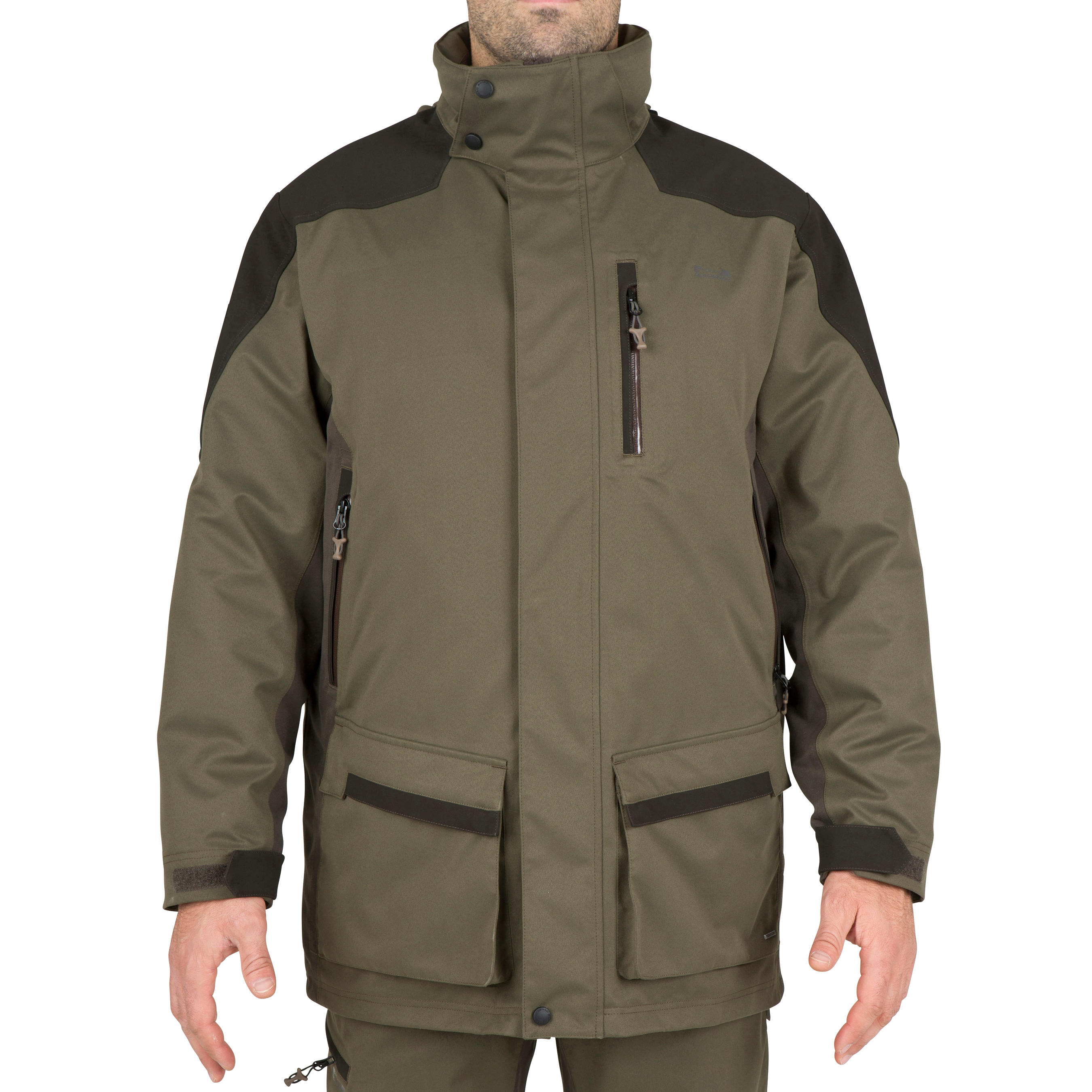 WATERPROOF AND SILENT HUNTING PARKA 520 GREEN 2/25
