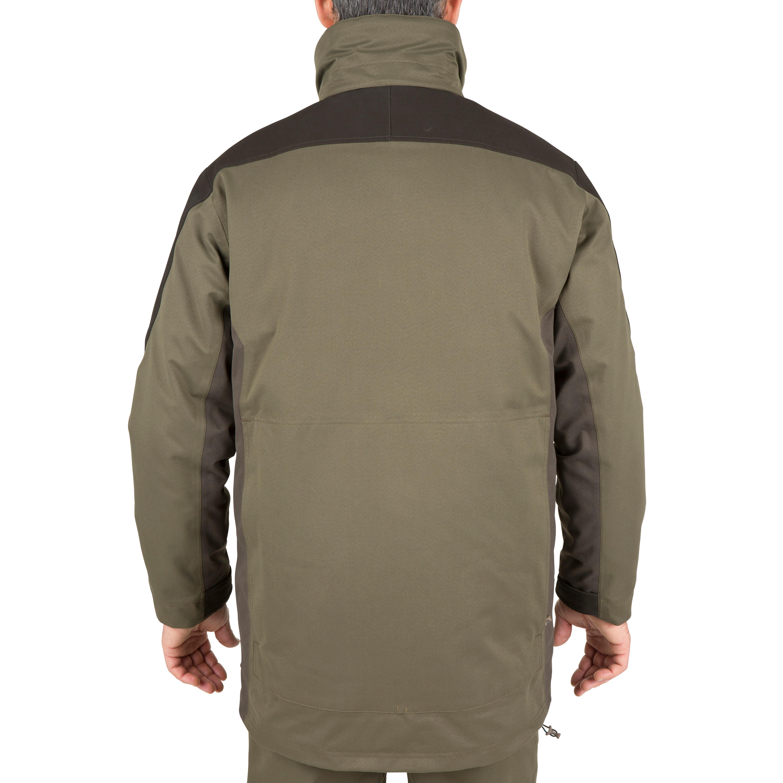 WATERPROOF AND SILENT HUNTING PARKA 520 GREEN 3/25
