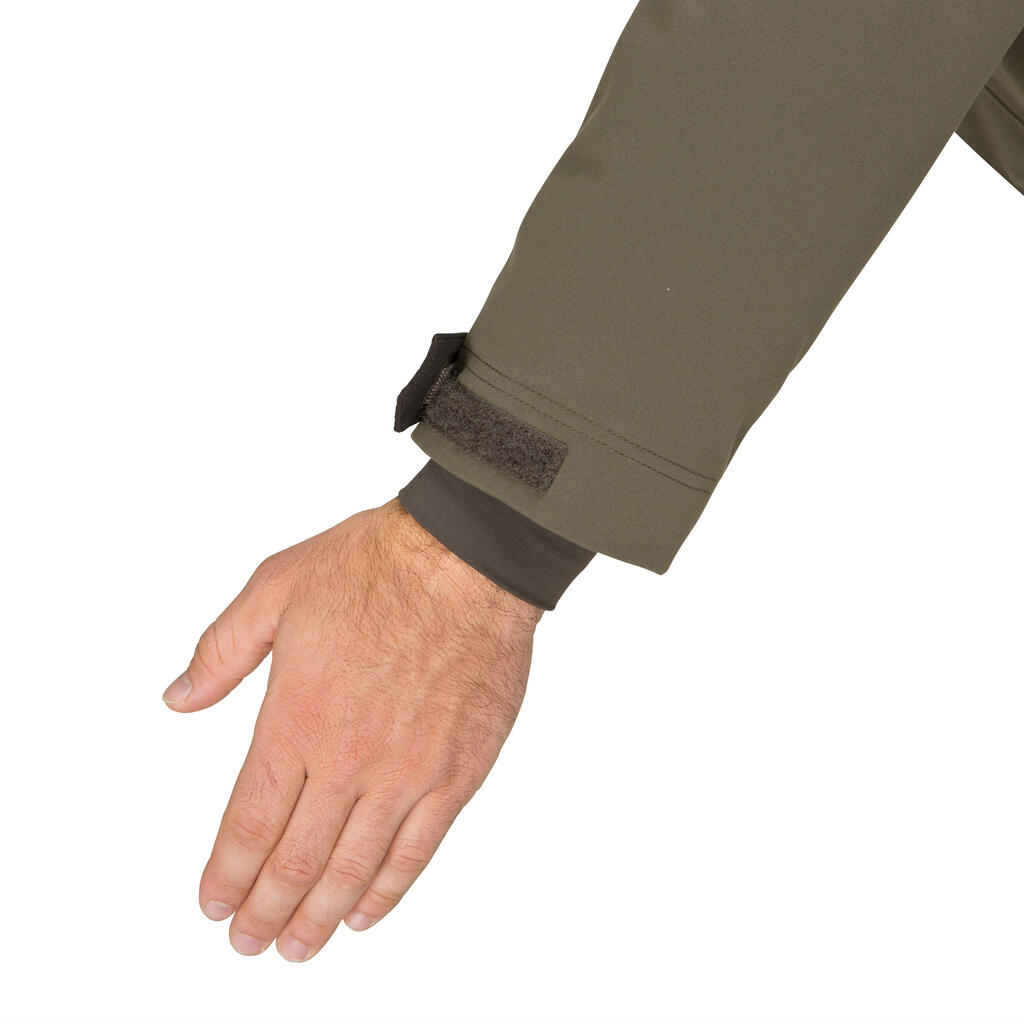 Jagdjacke Regenjacke 520 geräuscharm warm braun 