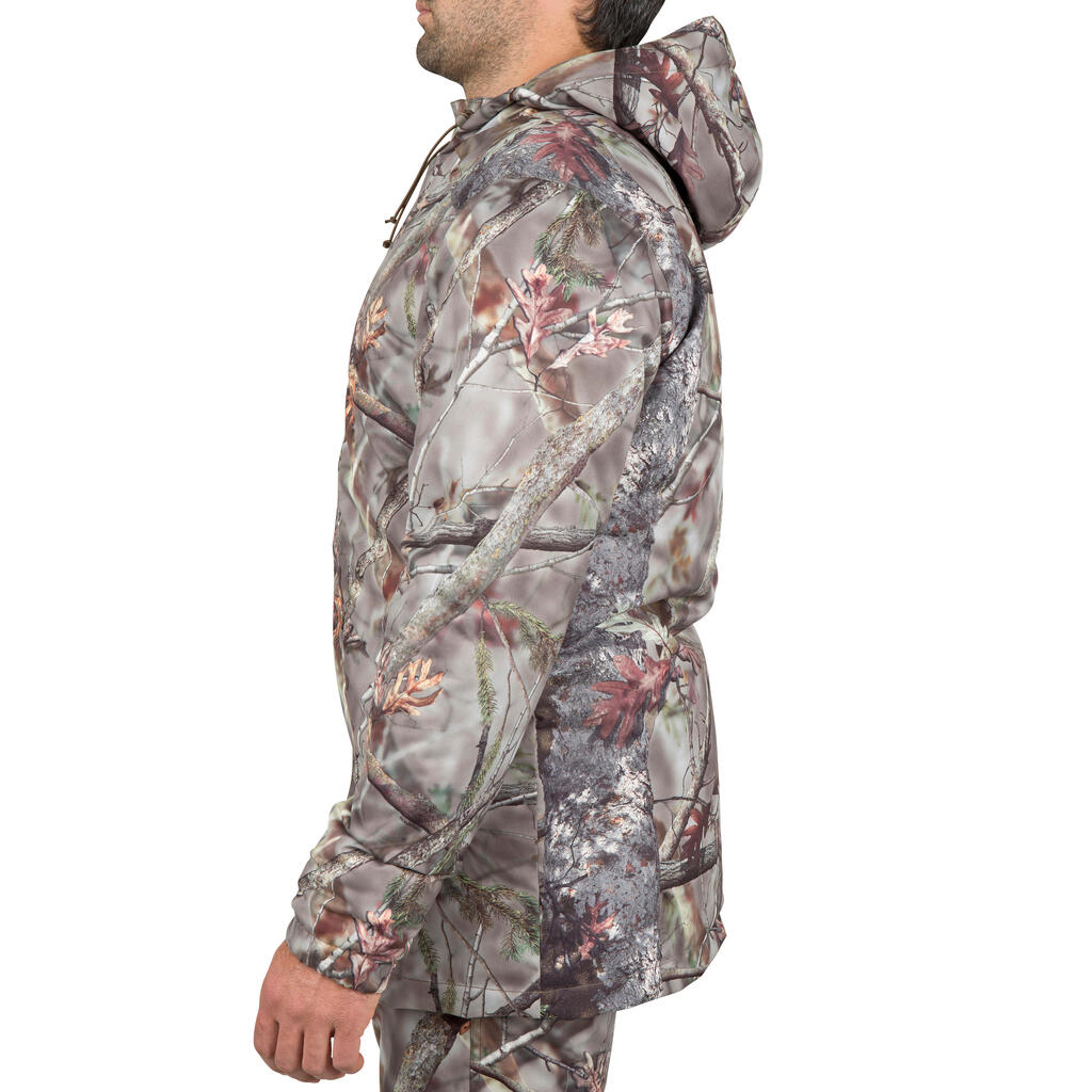 Jagd-Regenjacke 100 warm Treemetic 