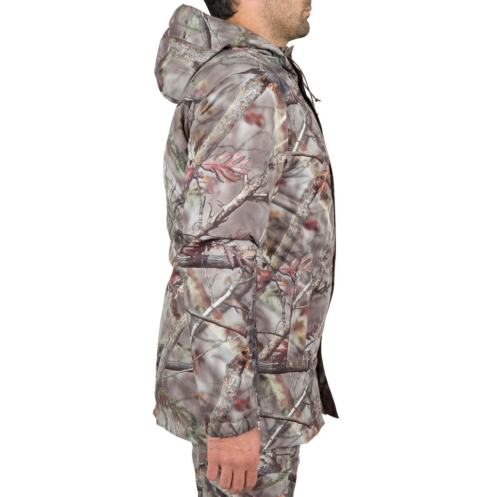 Jagd-Regenjacke 100 warm Treemetic 