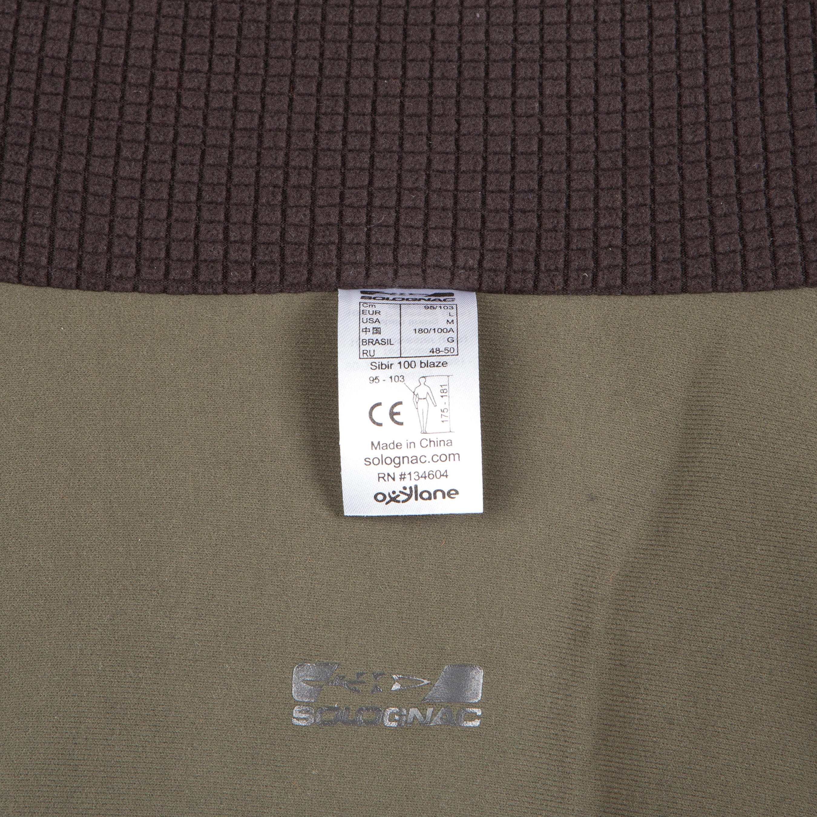 WATERPROOF AND SILENT HUNTING PARKA 520 GREEN 23/25