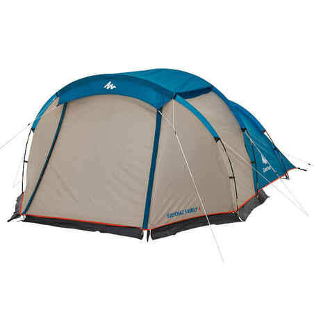 ARPENAZ 4 Pole-Supported Camping Tent | 4-Person 1 Bedroom