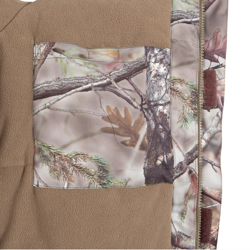 Jagd-Regenjacke 100 warm Treemetic 