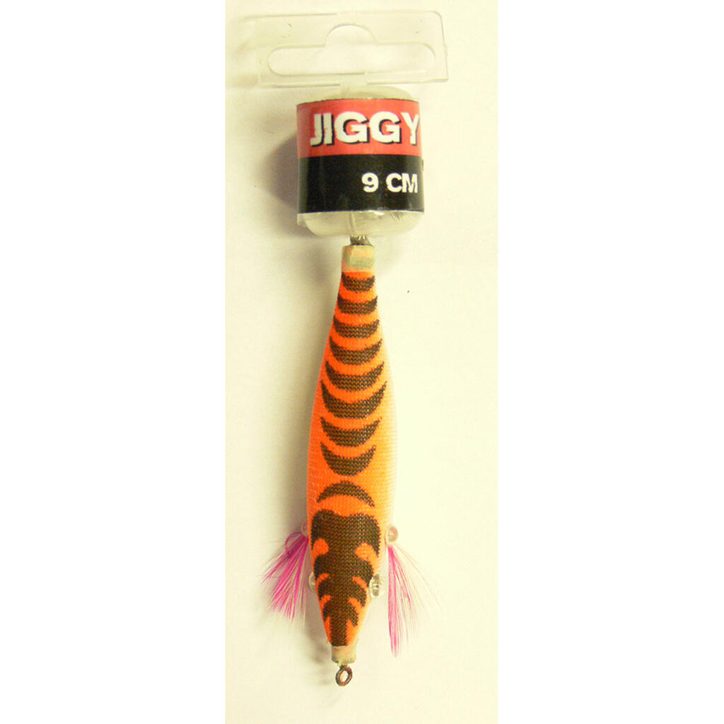 Plūduriuojantis kalmarų džigas „JIGGY“ 2,5, 9 cm, kalmarų / sepijų žvejybai