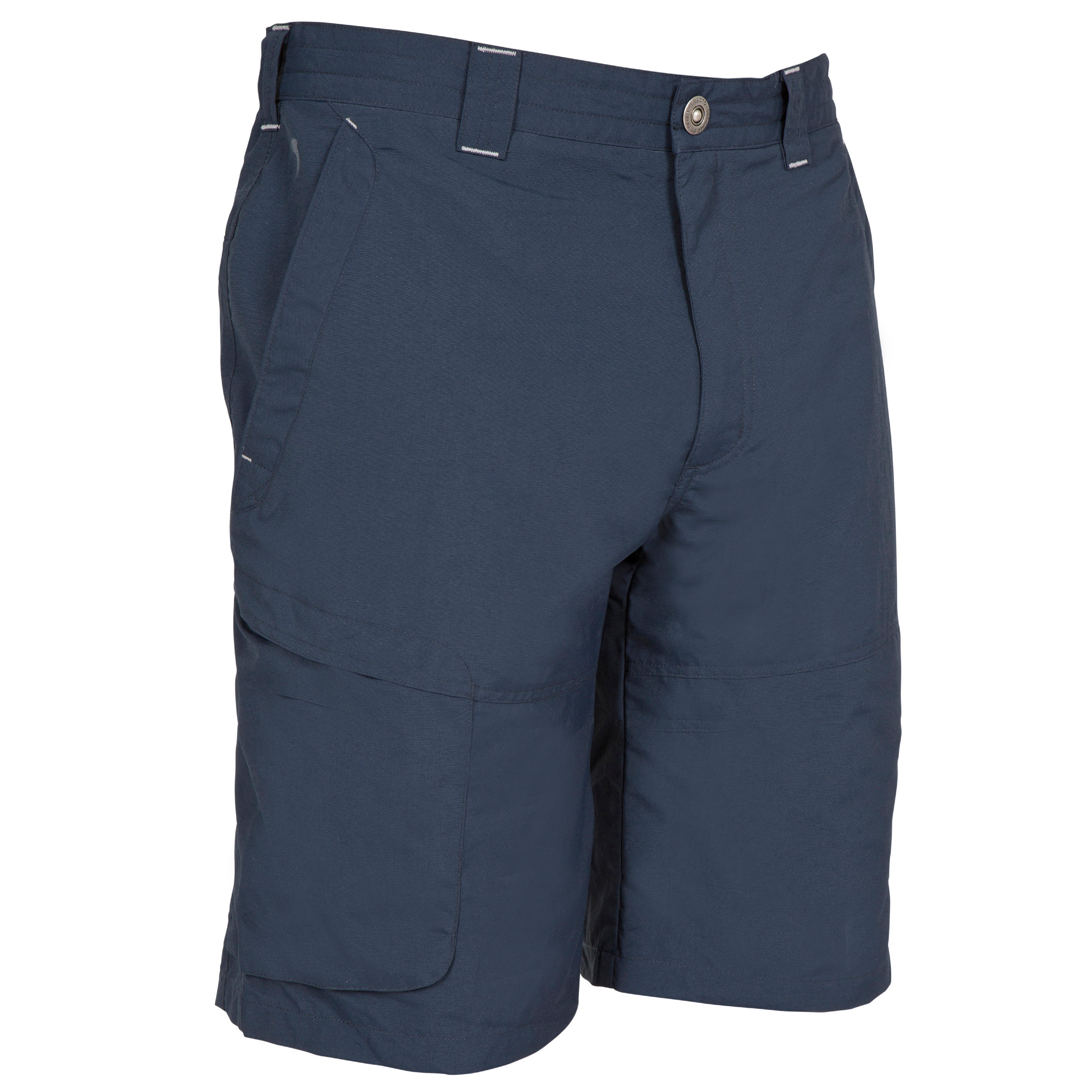 TRIBORD Ozean men's water repellent Bermuda shorts sun protection factor 40+ - Dark blue