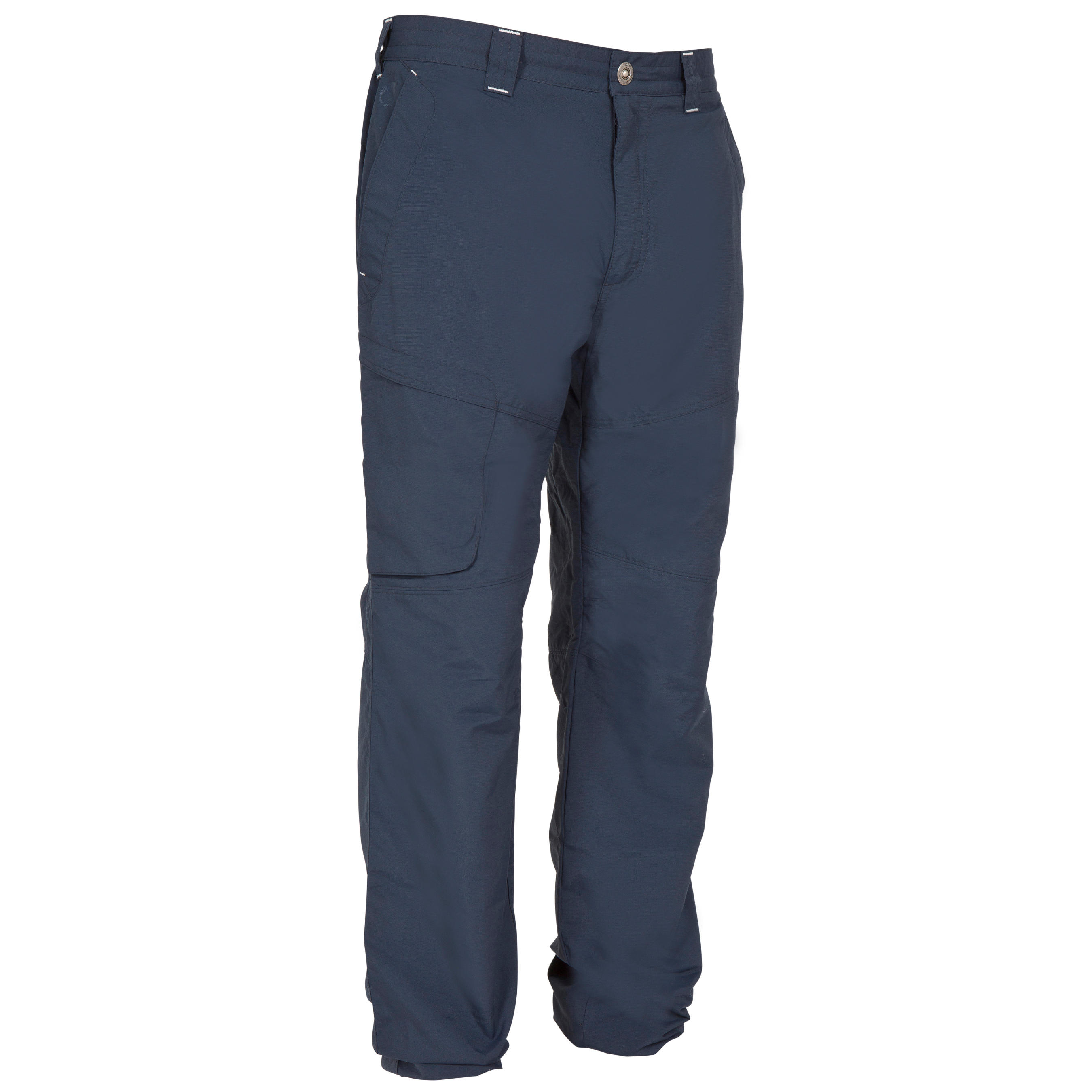 TRIBORD Ozean men's water repellent trousers with sun protection factor 40+ - Dark blue