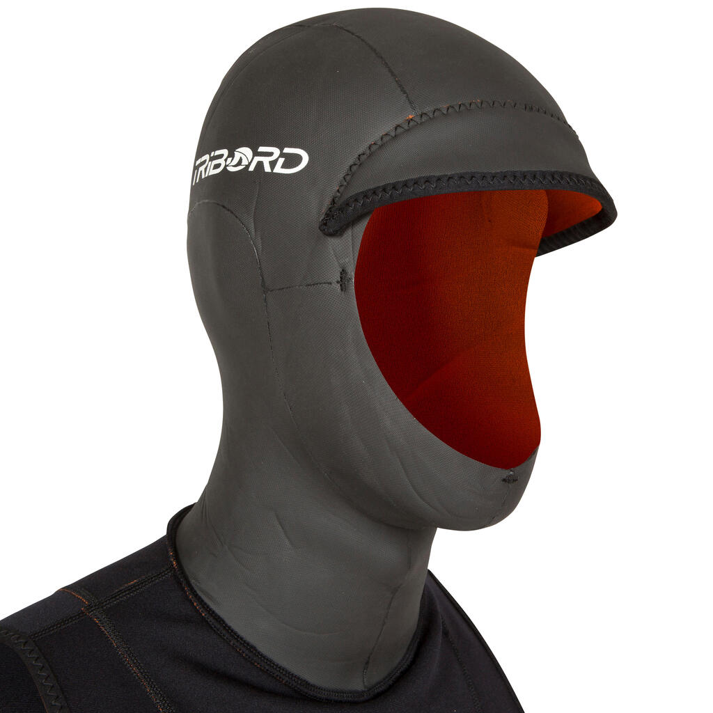 Surfing Top 1 mm Neoprene with 2 mm Built-In Hood