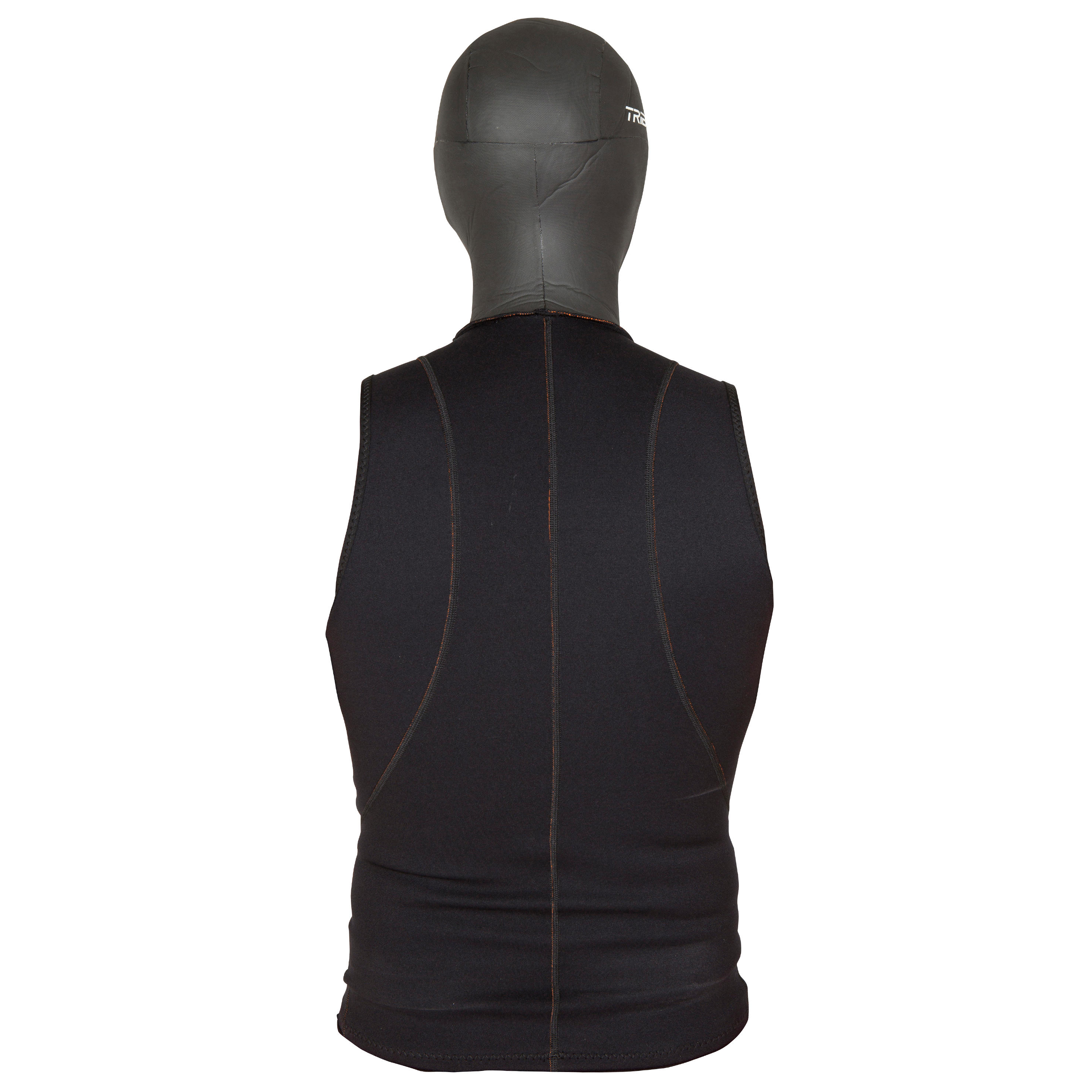 Surftop van neopreen 1 mm met vaste kap van 2 mm 3/11