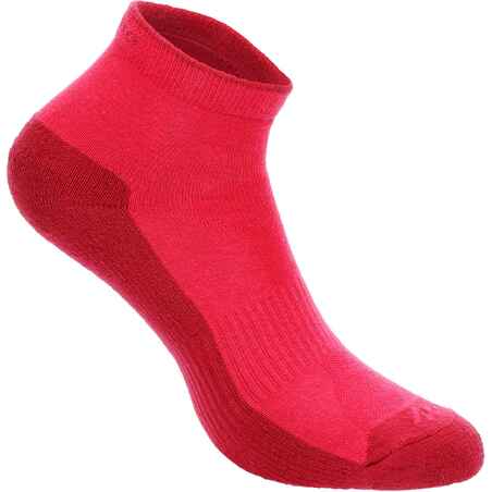 Country walking Mid socks X 2 pairs NH 100 - Pink