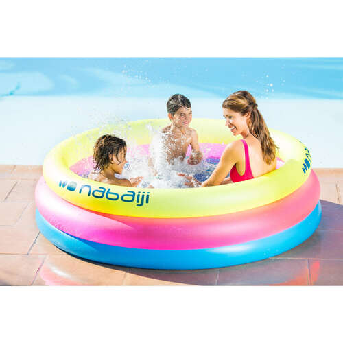 Piscina Insuflavel Redonda Com Tres Camaras Largura 170 Cm Altura 53 Cm Nabaiji