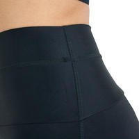 Shape+ Women's Fitness Flat-Stomach Cropped Bottoms - Black