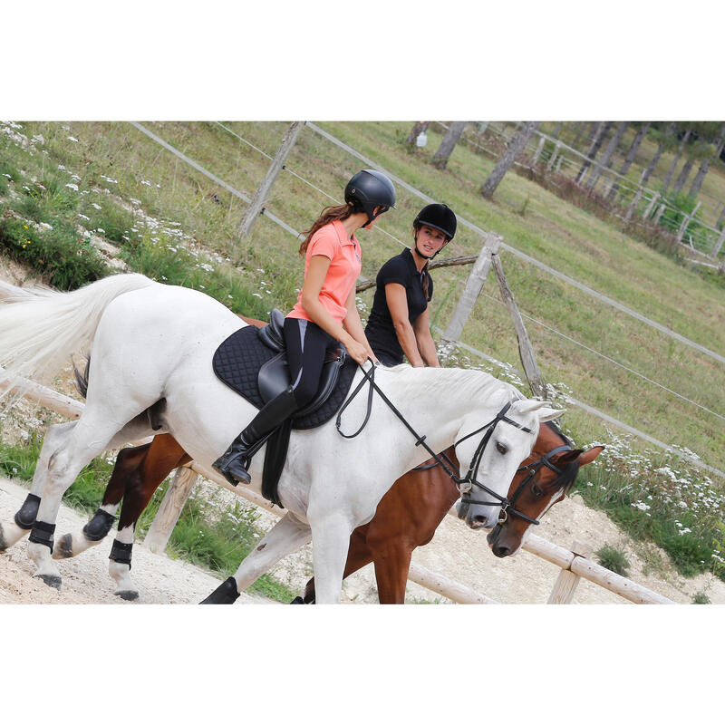 Bombe équitation C400 velours noir (tailles 52 à 59 cm)