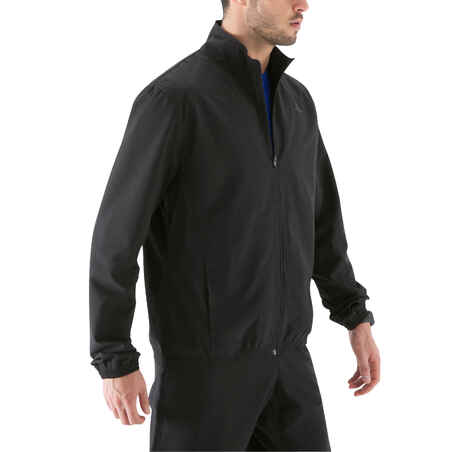 FJA 100 Cardio Fitness Tracksuit Jacket - Black