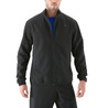 Men Gym Tracksuit  Jacket Polyester FJA 100 - Black