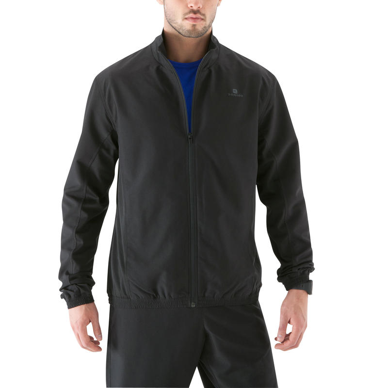 Get Wallpaper Fja 100 Cardio Fitness Tracksuit Jacket Black Domyos By Decathlon For Free