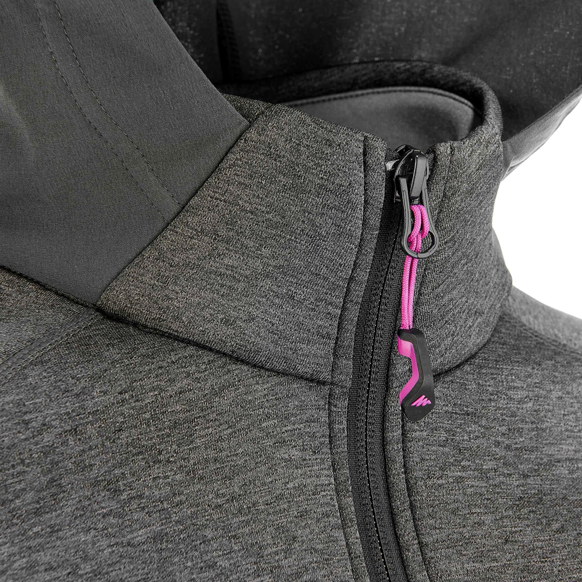 Forclaz 900 Women's Mountain Hiking Fleece Jacket - Black 5/14