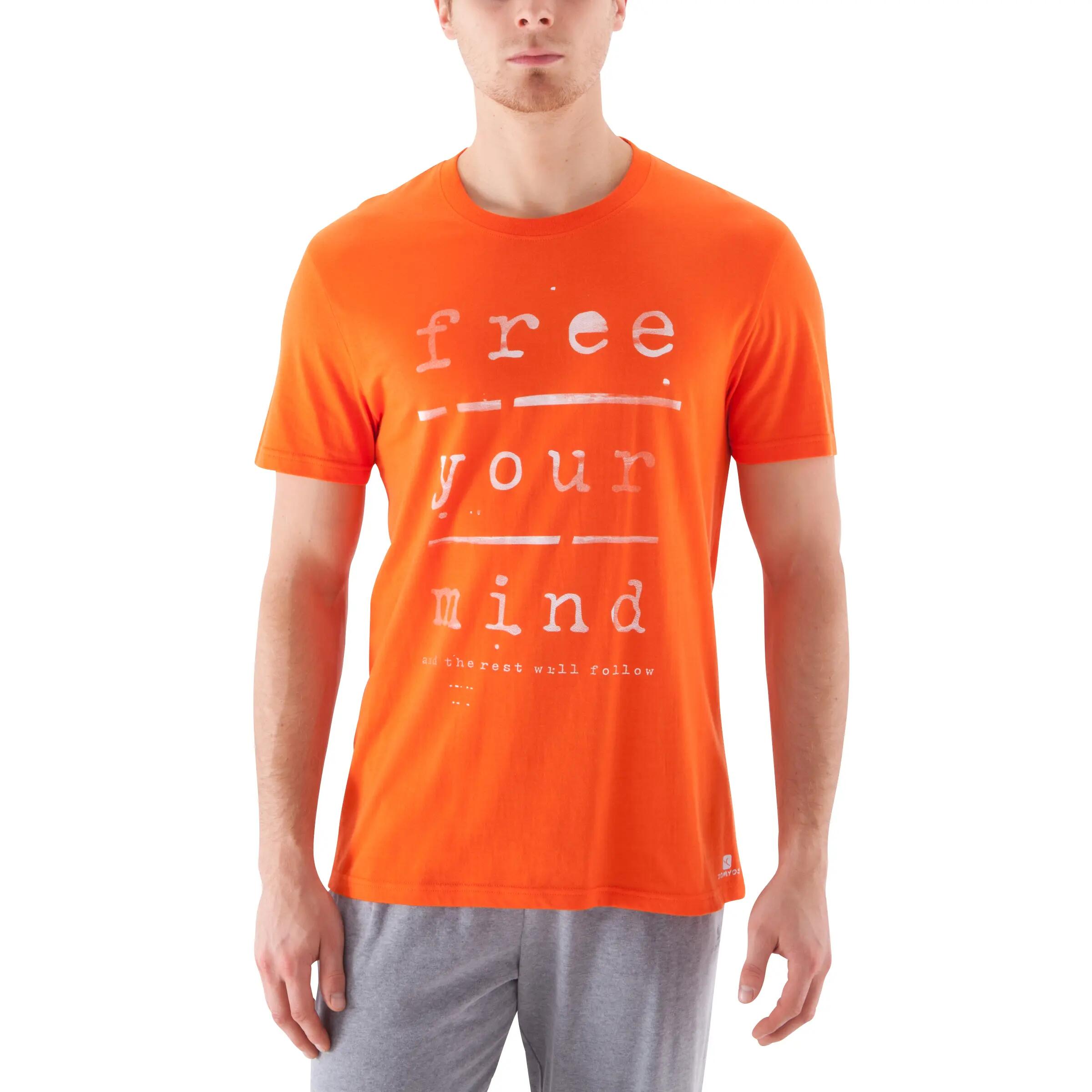 Sportee Gentle Gymnastics 100% Cotton Print T-shirt - Orange 3/12
