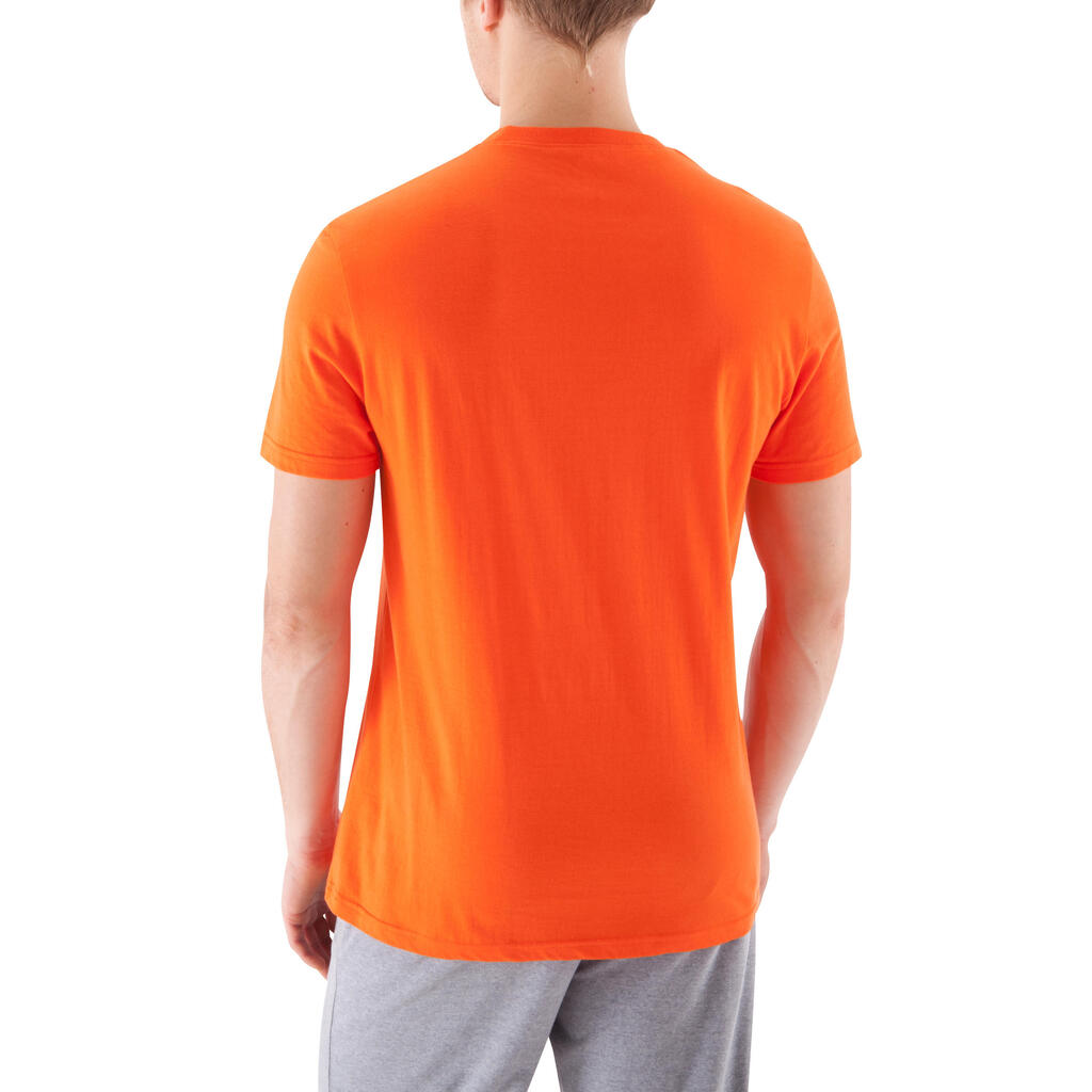 T-Shirt Sportee Herren, orange, bedruckt