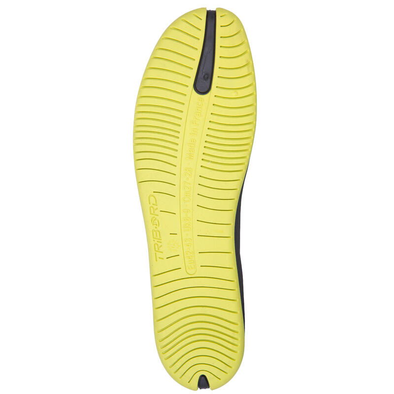 CHAUSSONS surf recyclés Noir / jaune