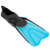 100 kids' snorkelling fins - blue