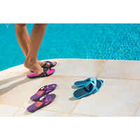 Metaslap Women's Pool Sandals - Chrono Black