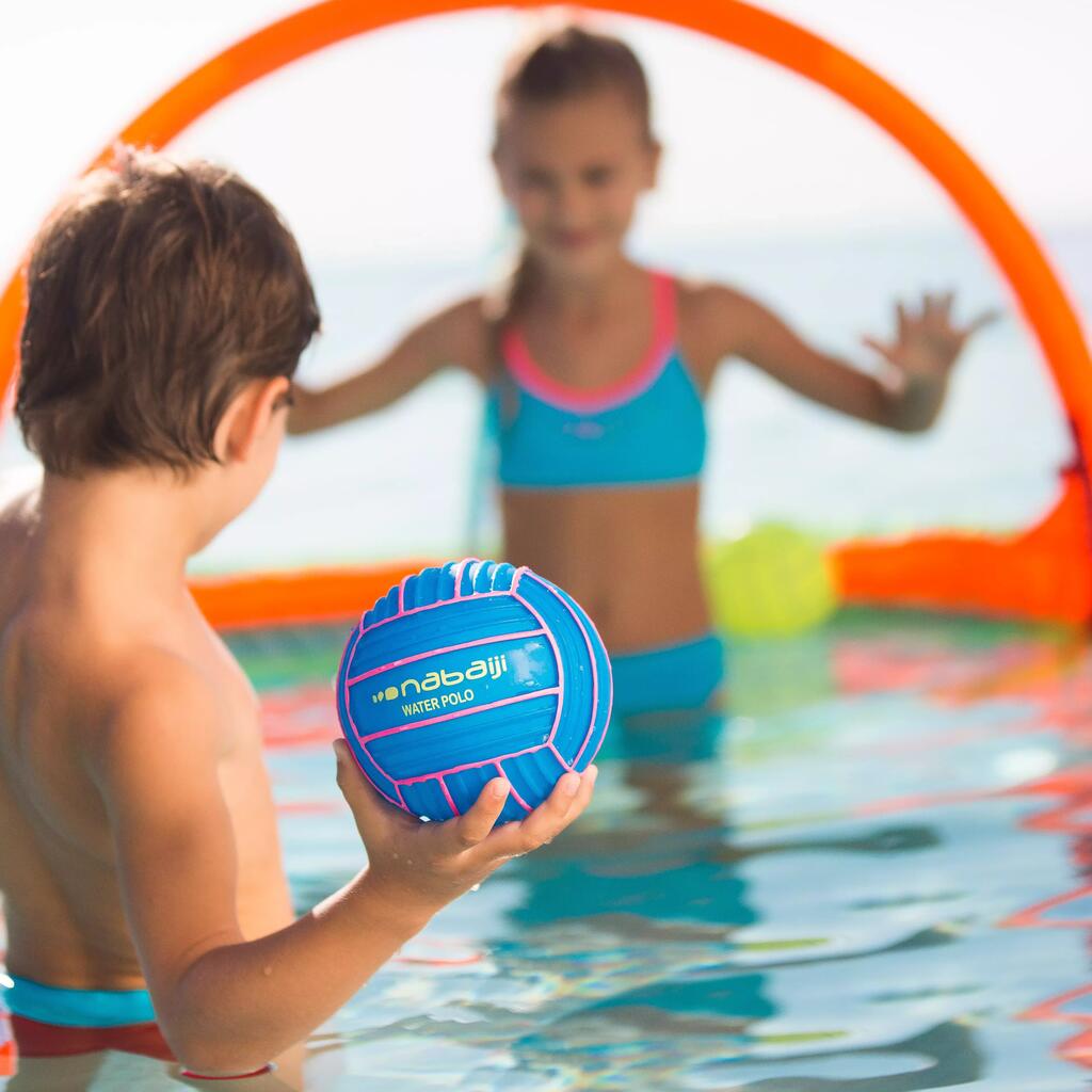 Wasserball klein rutschfest - gelb 