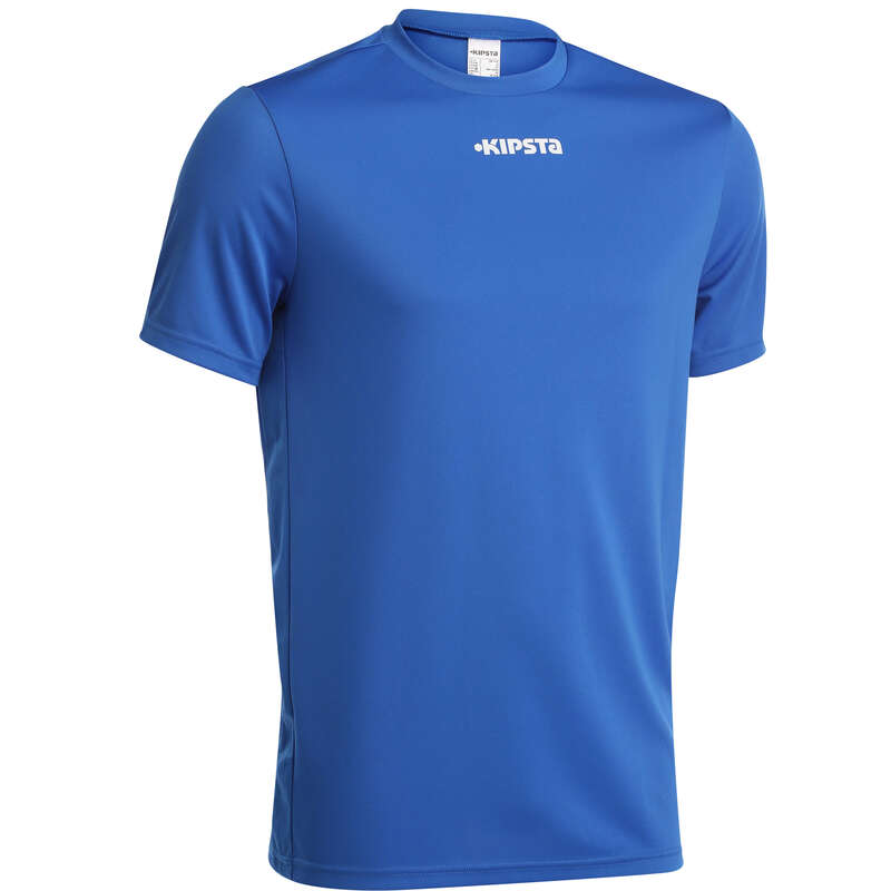 KIPSTA F100 Adult football shirt blue Decathlon