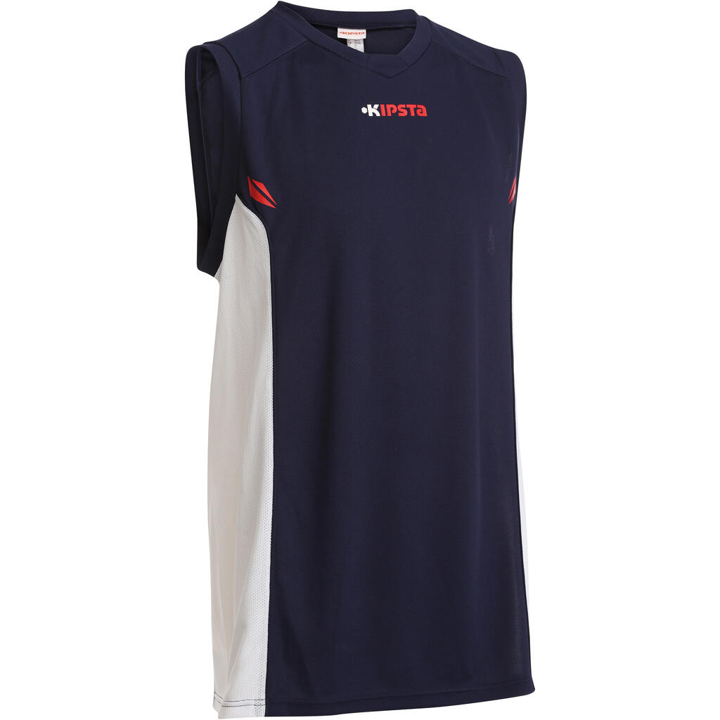 Basketballtrikot Evo Herren blau/weiß