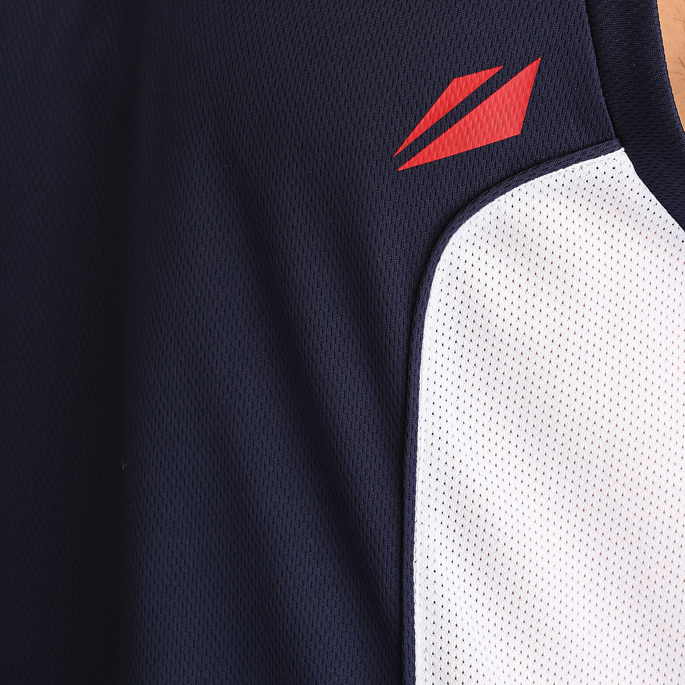 Evo Men's Basketball Jersey Blue White 7/8