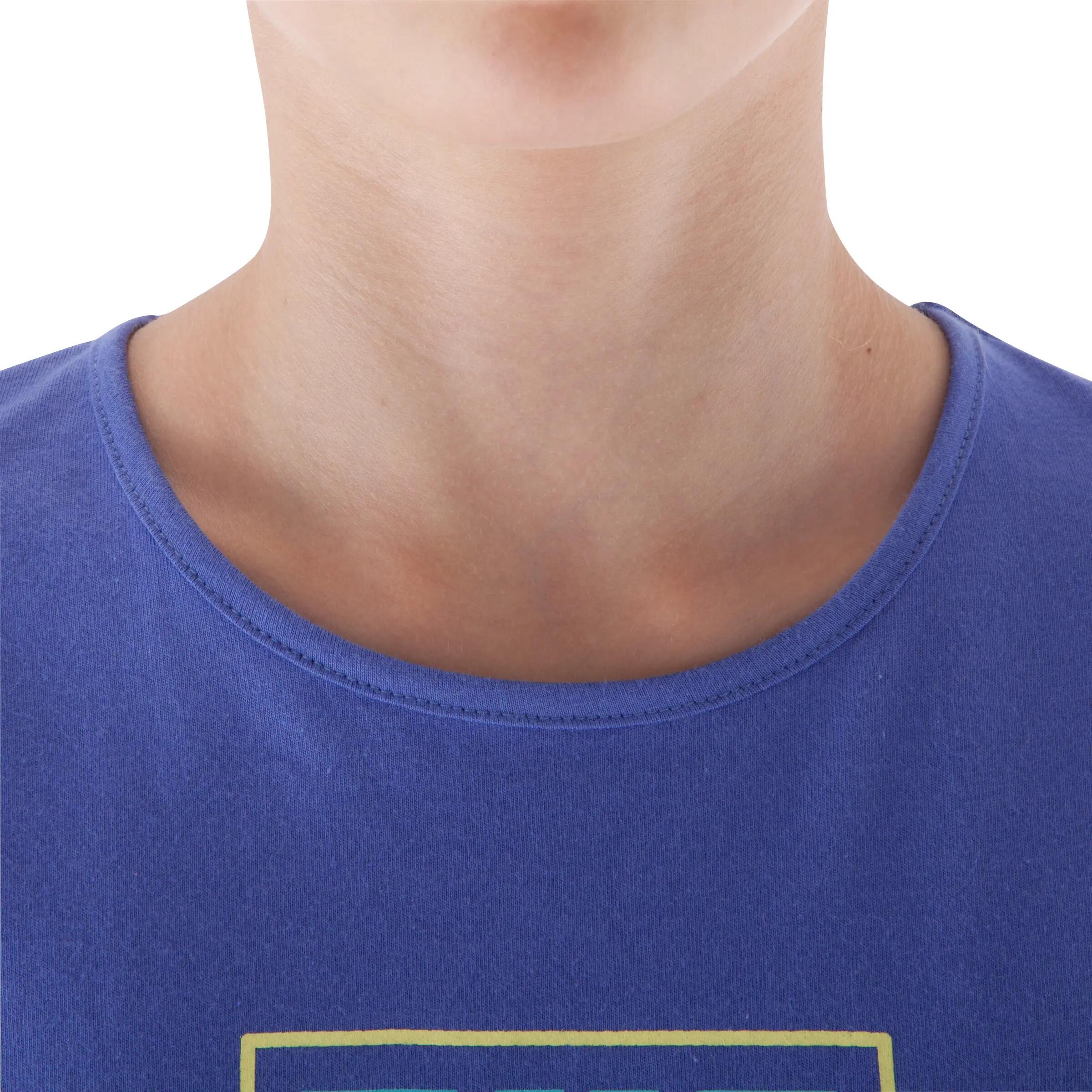 Girls' Gym T-shirt - Purple 12/12