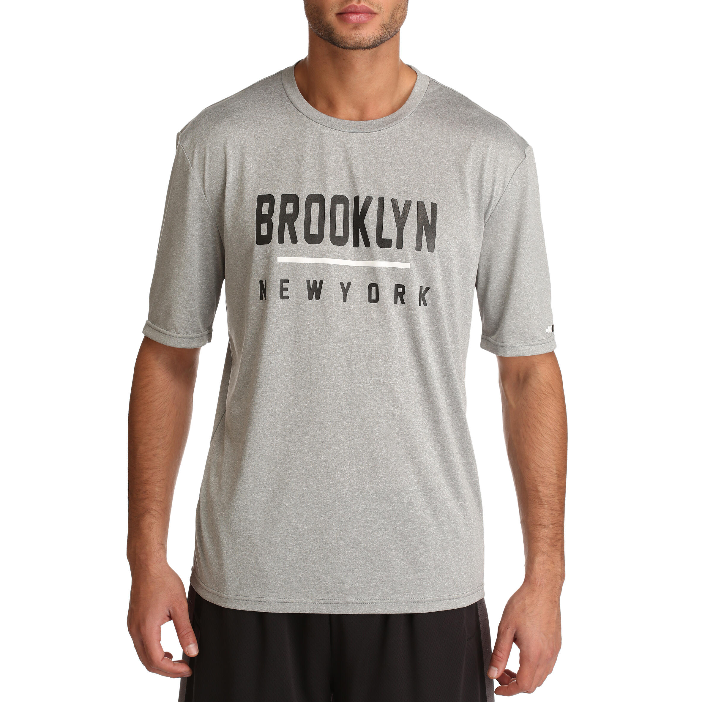 Fast Brooklyn Men's Basketball T-Shirt - Grey 3/7