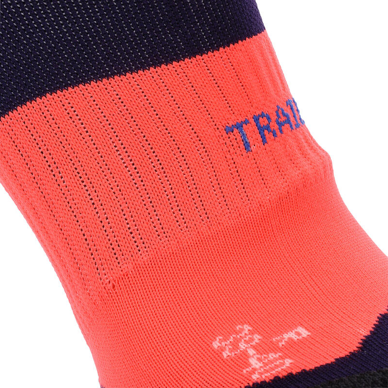 CHAUSSETTES DE RUNNING KIPRUN TRAIL VIOLET/ROSE