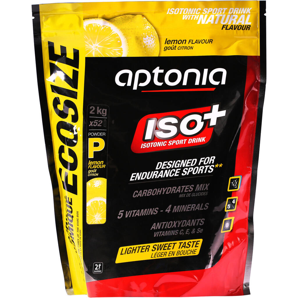 Ισοτονικό ποτό σε σκόνη Iso+ 2 kg - Λεμόνι