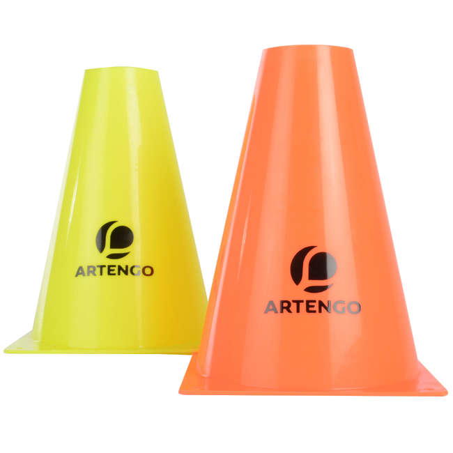 CONE DE DELIMITAÇÃO TÉNIS 19CM (CONJUNTO DE 6) ARTENGO À venda na