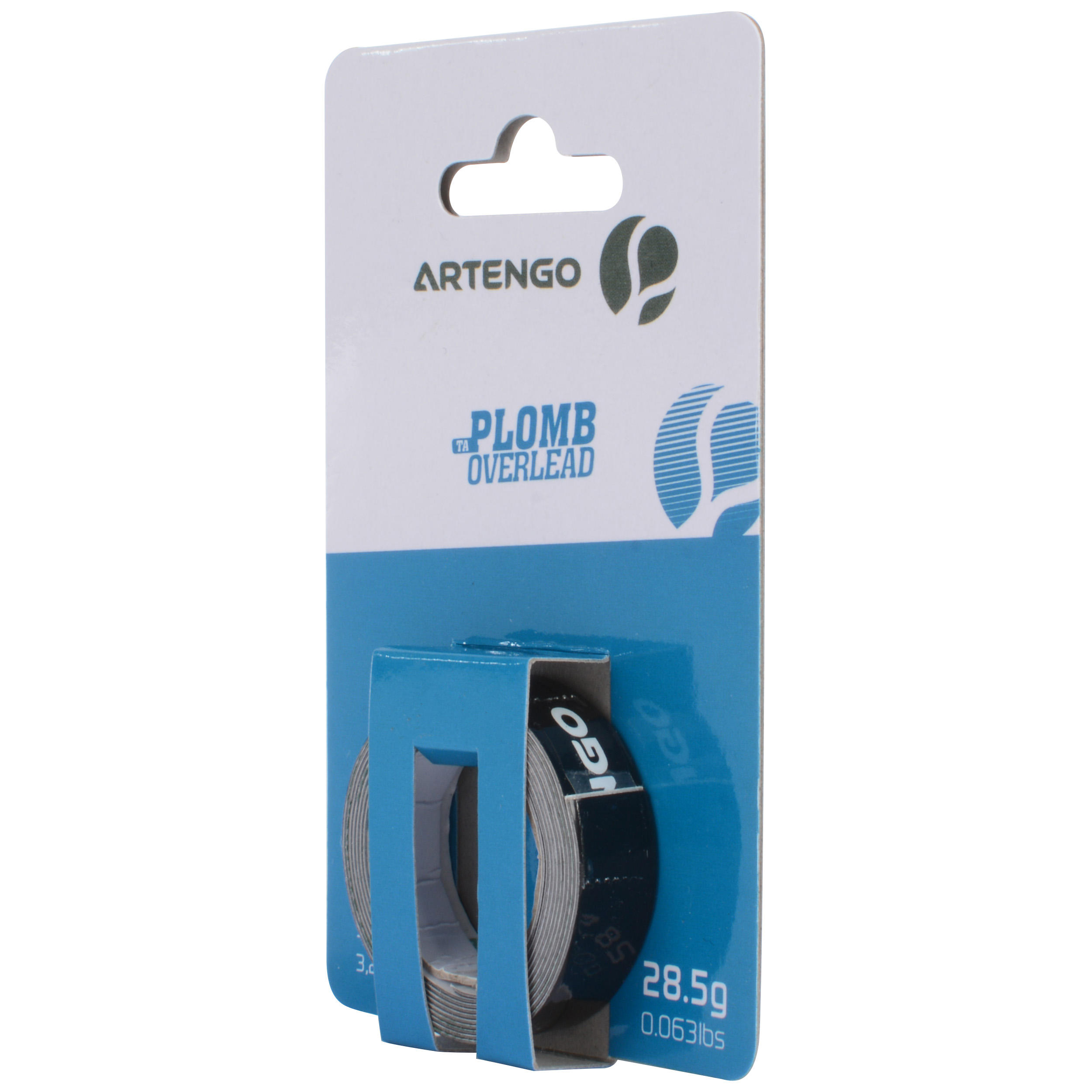 Plomo de tenis Artengo overlead gris oscuro 3/4