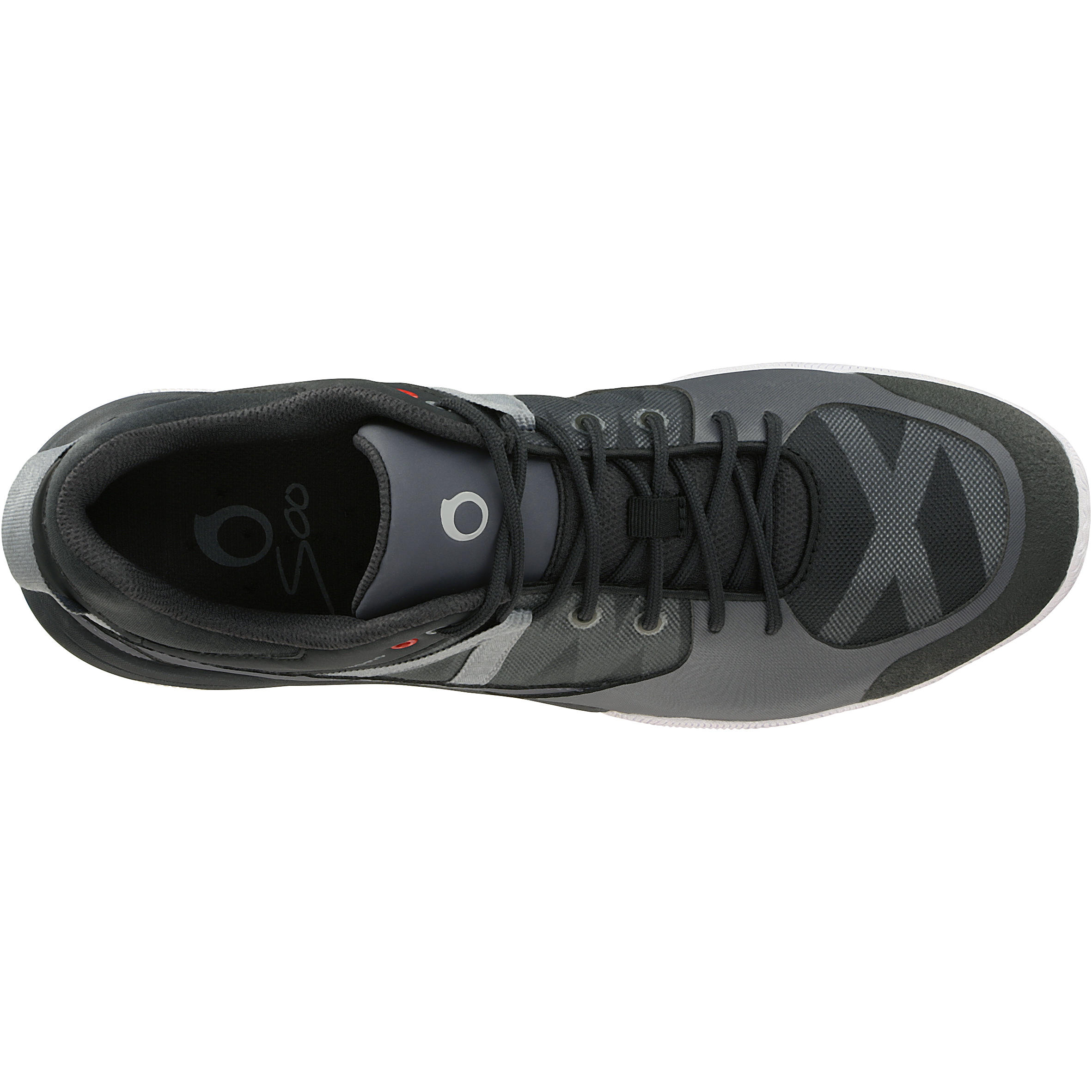 ARIN500 Men's Deck Shoes - Dark Grey 3/7
