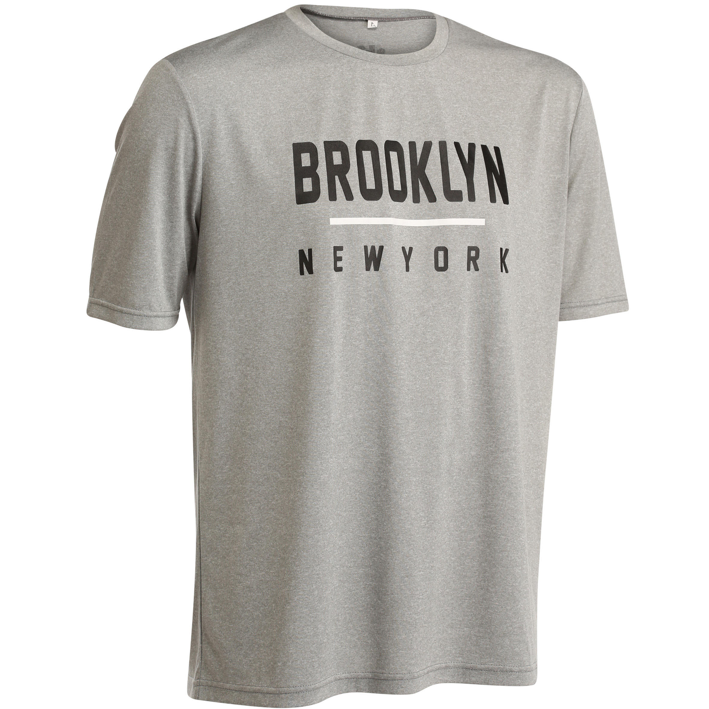 Fast Brooklyn Men's Basketball T-Shirt - Grey 1/7