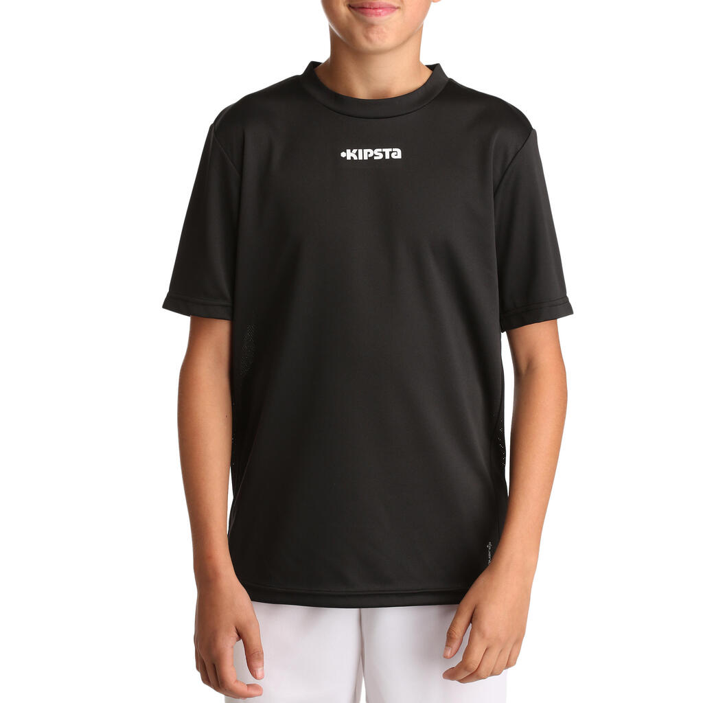 Maillot de football enfant F100 noir