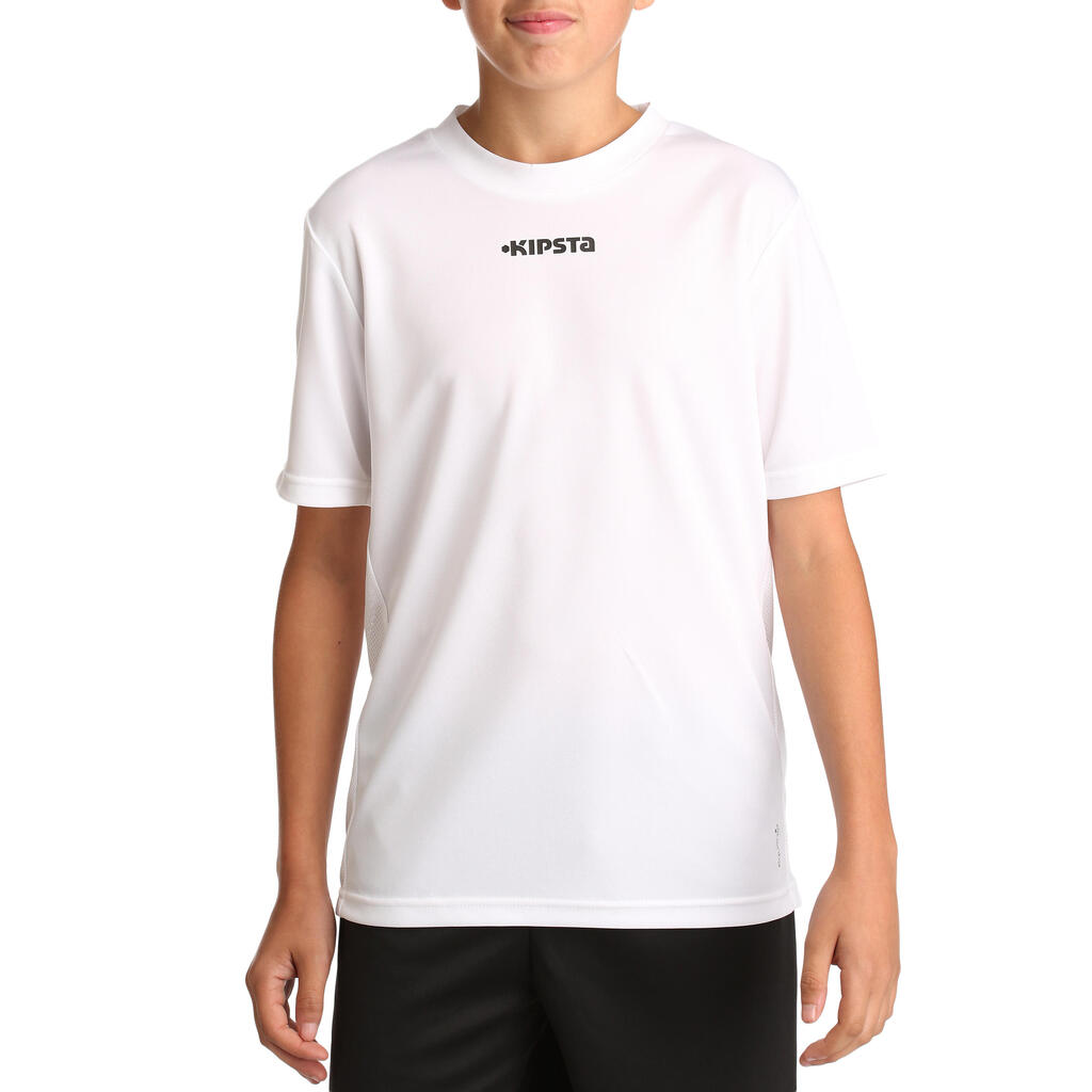 Maillot de football enfant F100 blanc